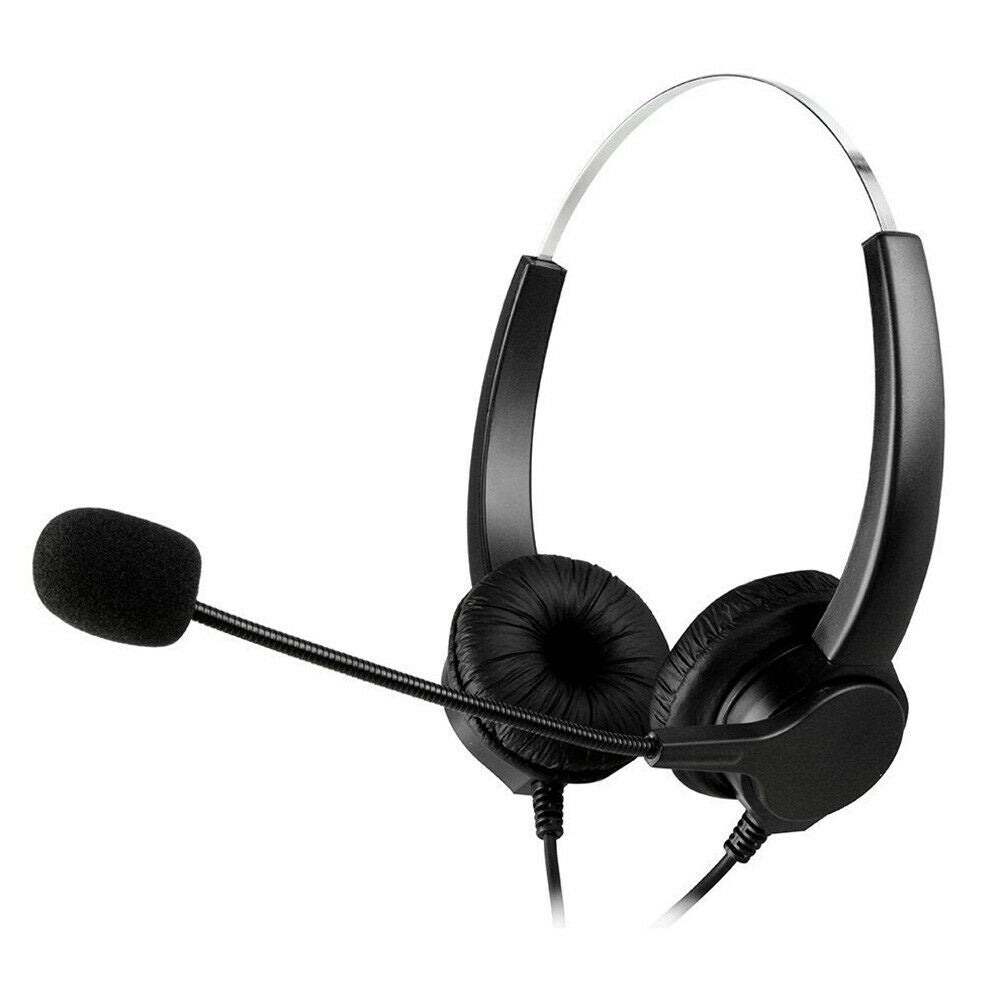 Call Center Headset USB Wired Offical Telephone Headphone with Microphone