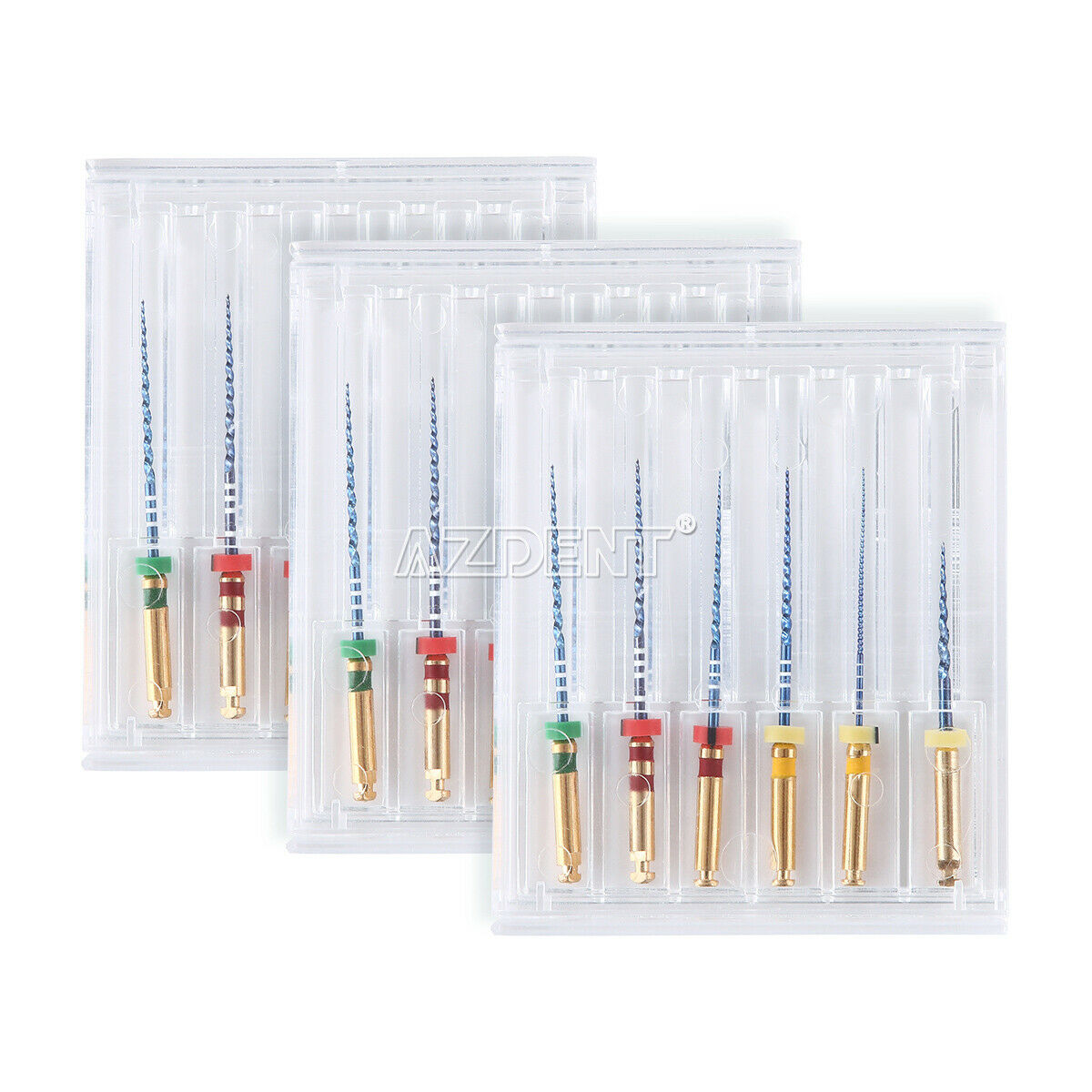 5XDental Endodontic Endo File Engine Use Root Canal Instrument 6pc/box 25mm