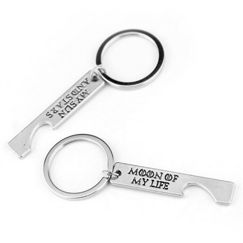 "Moon of My Life, My Sun and Stars" Gift Lovers Couples Accessories Keychain Lt