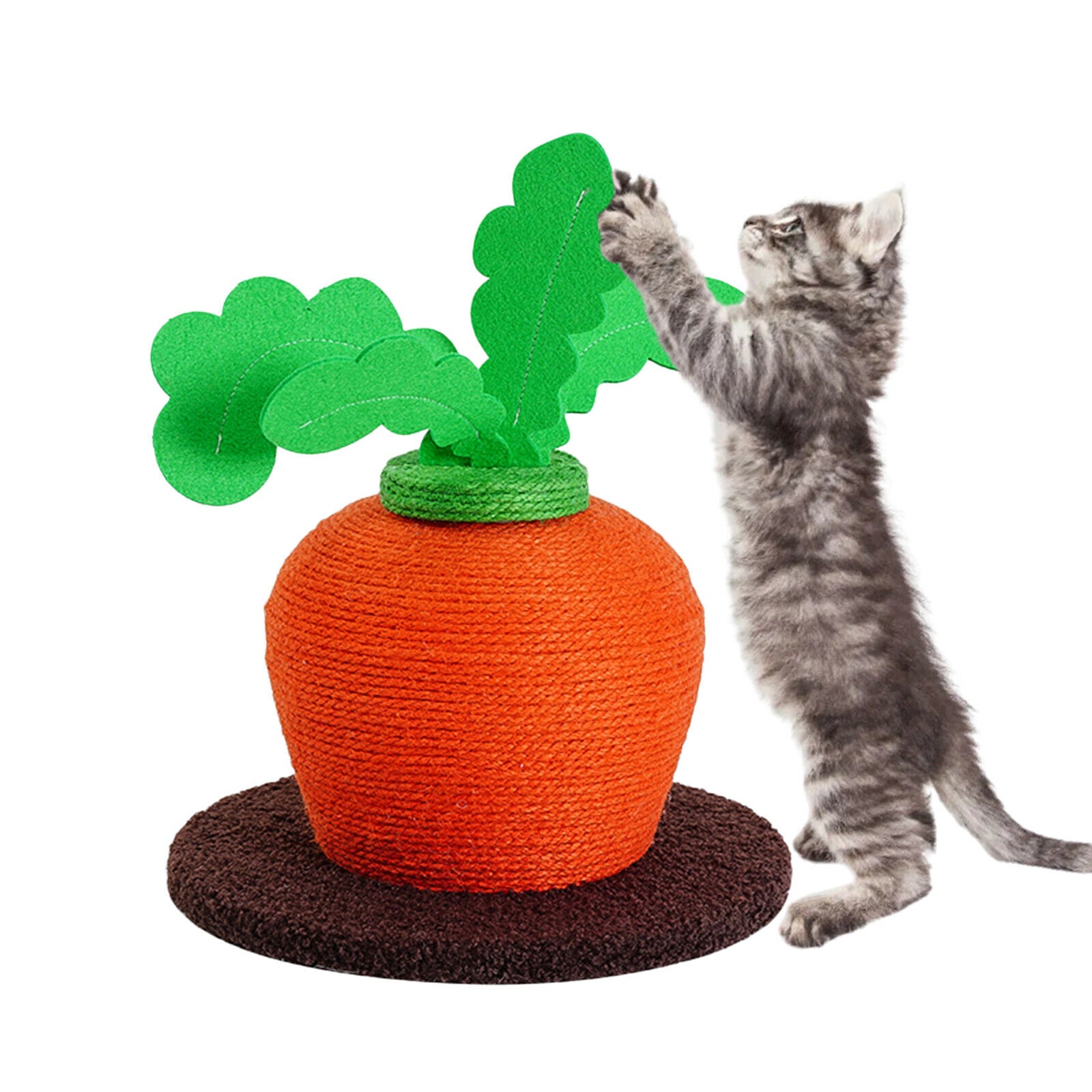 Cat Scratchers Cat Climbing Tower with Big Carrots for Climbing Indoor Cats