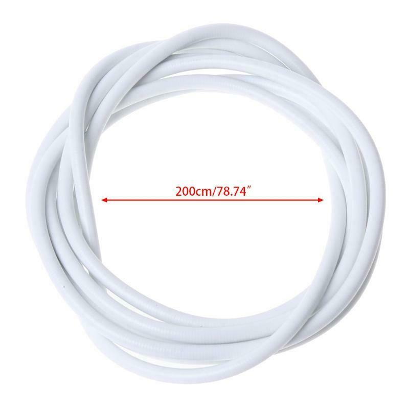 Net Hang 2m Curtain Wire Window Cord Cable String Set With 5 Fish Eyes 5 Hooks