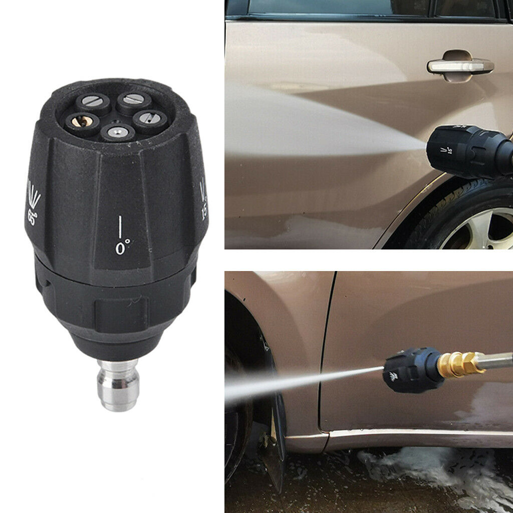 Turbo Nozzle for Pressure Washer High Pressure Rotating Tip Cleaning Tool