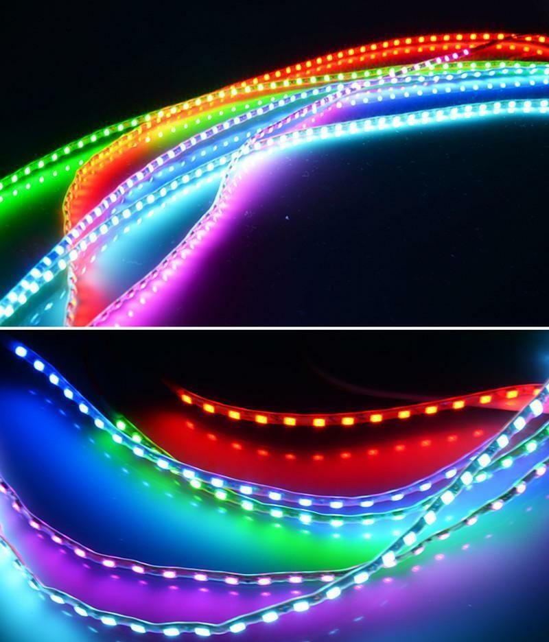 120cm Luminescent Neon LED Lights Glow Wire Auto car Strip Rope waterproof