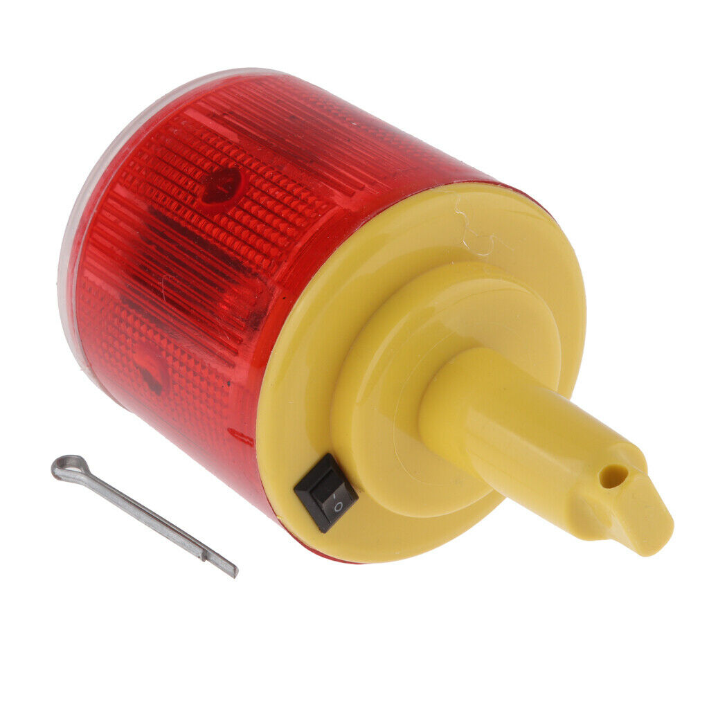 Led Waterproof Solar Warning Caution Lamp For Traffic Road Barricade JS-03