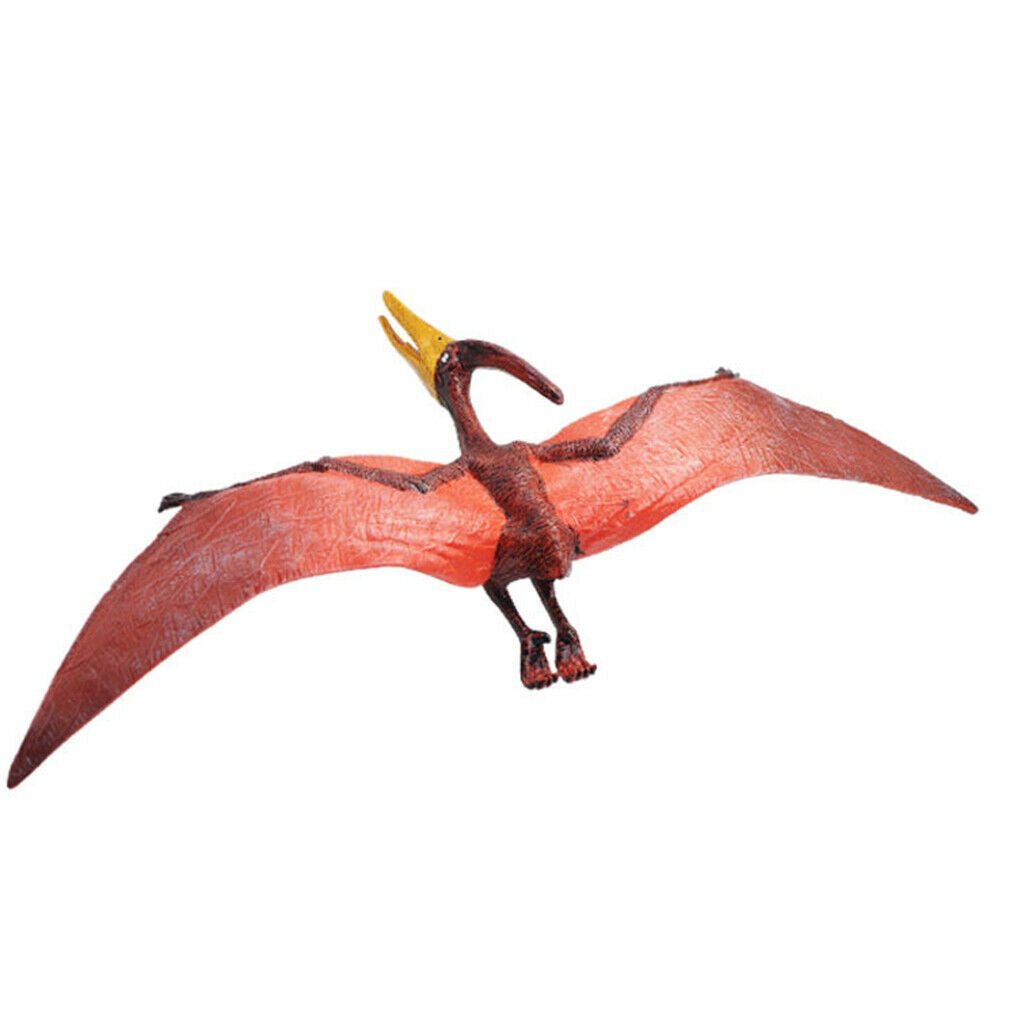6x Vivid Dinosaur PVC Pterosaur Figures Toys Education Jungle Decoration