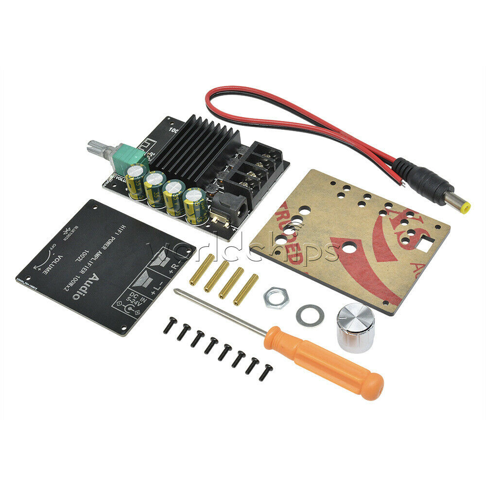 2x100W MINI/HIFI AUX Bluetooth TPA3116 High Power Filter Digital Amplifier Board