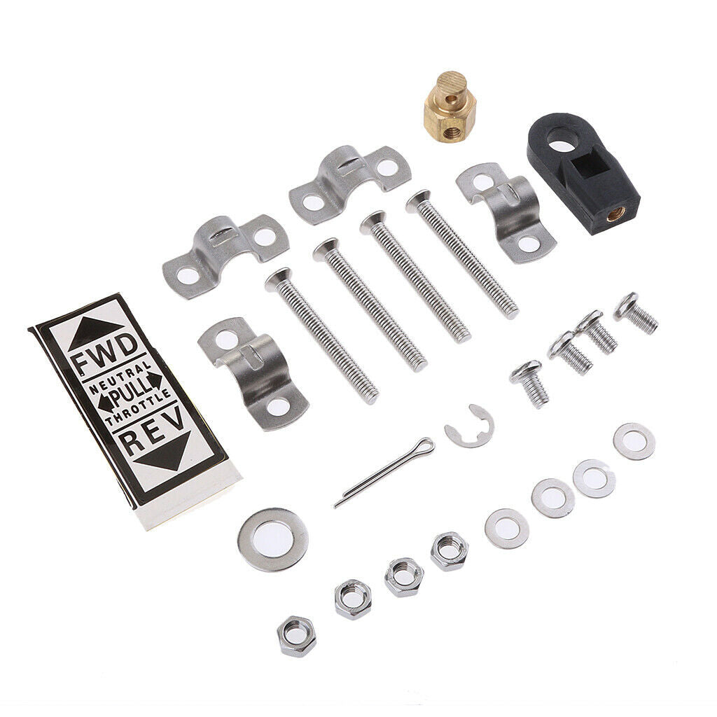 Components Boats single lever marine engine throttle