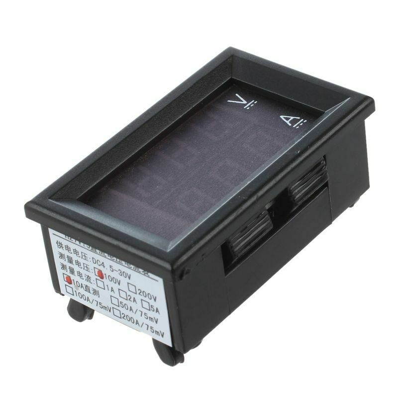 Fashion Meter Panel Voltmeter Ammeter Digital multimeter voltmeter 4,5x2,7x2cD3