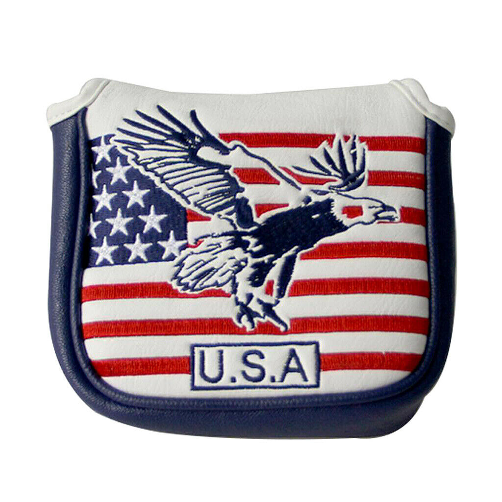 Golf Club Head Cover Square Headcover Protector Center Putter Guard Gift