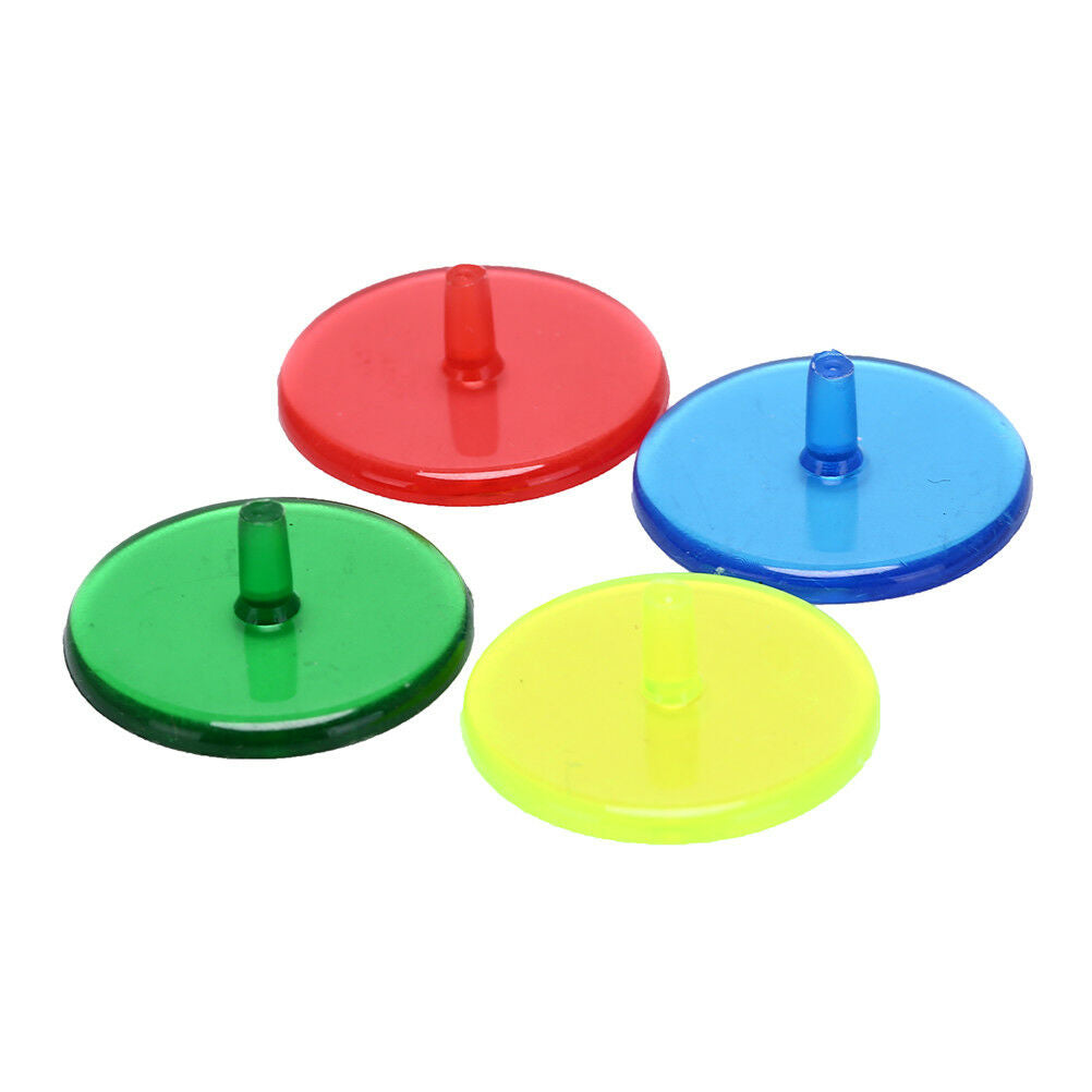 50x transparent plastic golf ball mark position markers 24mm golf ball mak.l8