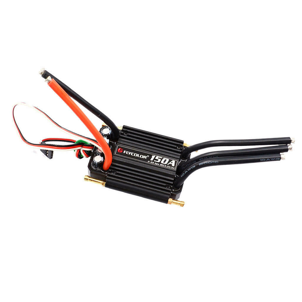 FlyMonster 150A Waterproof Brushless ESC with SBEC RC Boat Motor