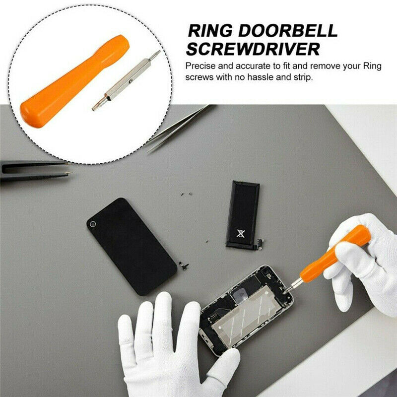 2 IN 1 T6+T15 Ring Doorbell Replacement Security Special Screwdriver Repair Kit