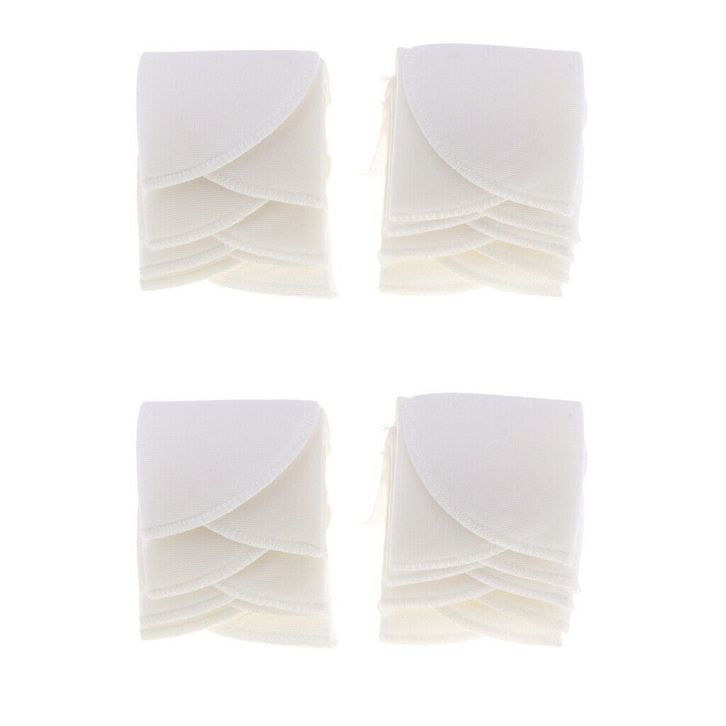 DIY 12 Pairs White Sponge Shoulder Pads For