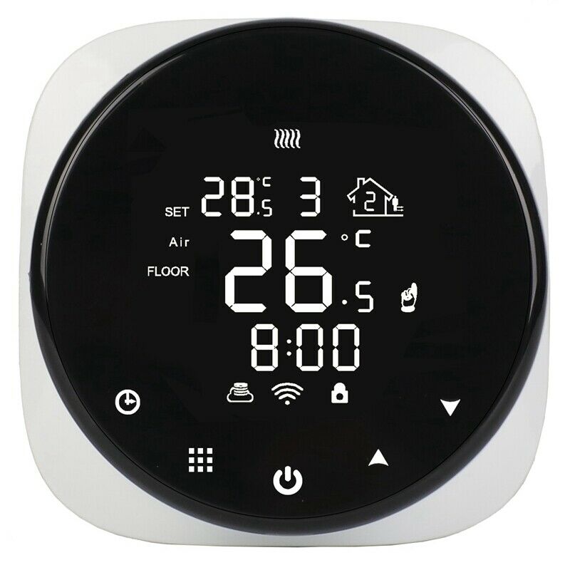 4X(Hy316 Circular Water Underfloor Heating System Wifi Boiler Thermostat RoL1Q8)