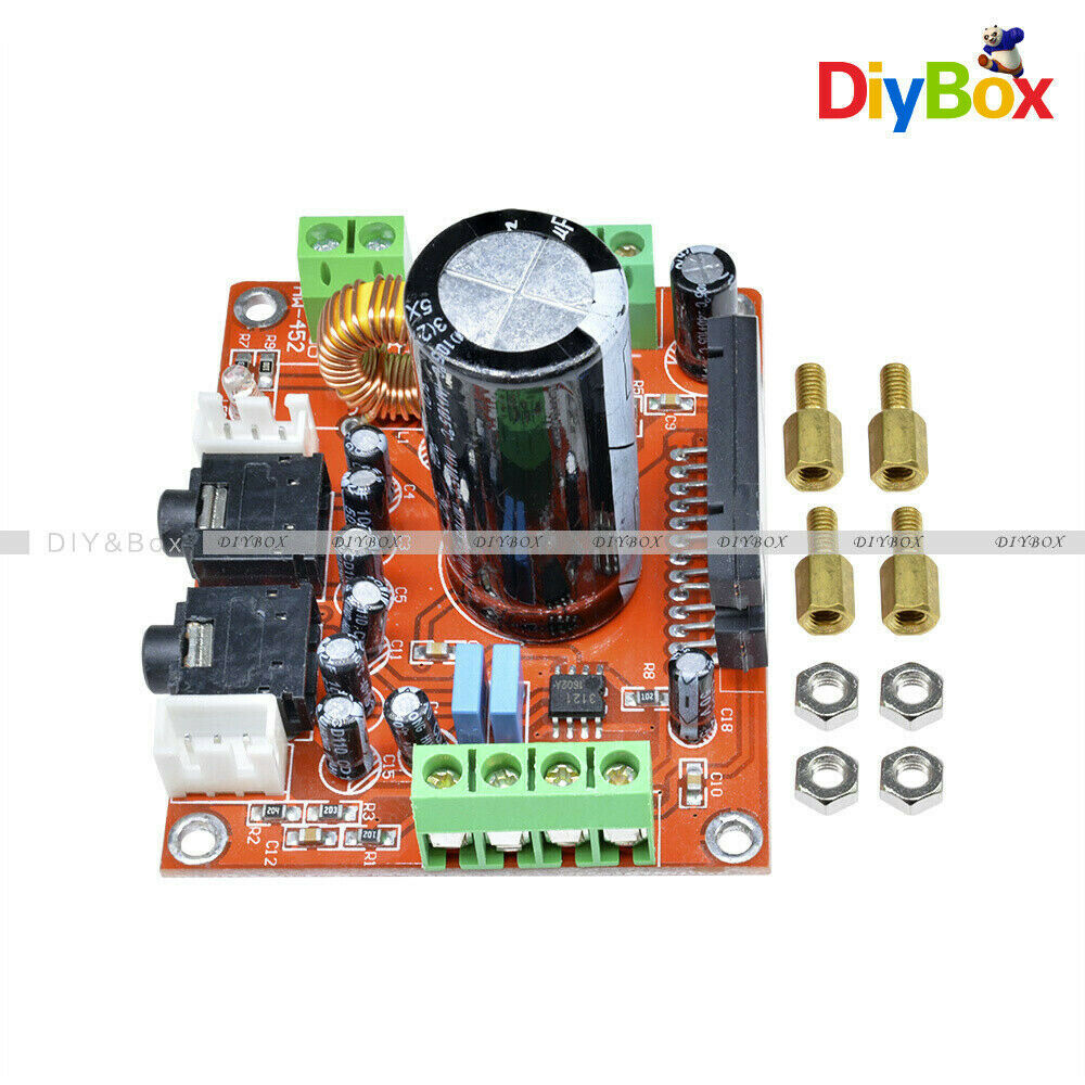 4X50W DC 12V Audio Power Amplifier Board Module With BA3121 Denoiser TDA7850