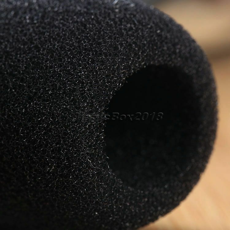 40x15mm Handheld Microphone Windscreen Sponge Foam Mic Cover For Karaoke DJ 5PCS
