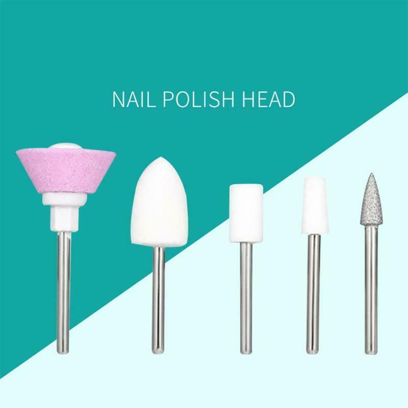 Electric Manicure Head Replacement Device Nail Cuticle Files Tools Pedicure
