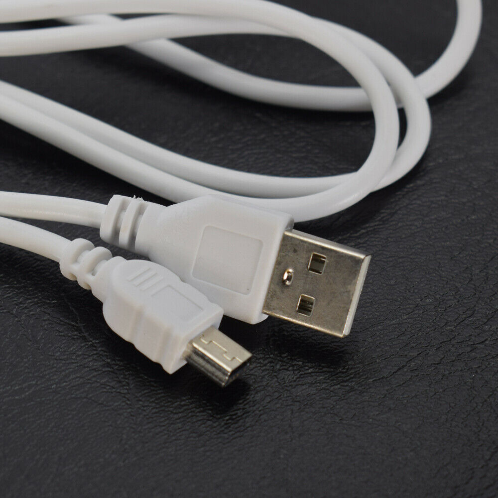 50pcs  USB 2.0 A male to USB mini B 5pin Male Charge Cable 0.7M/70cm White