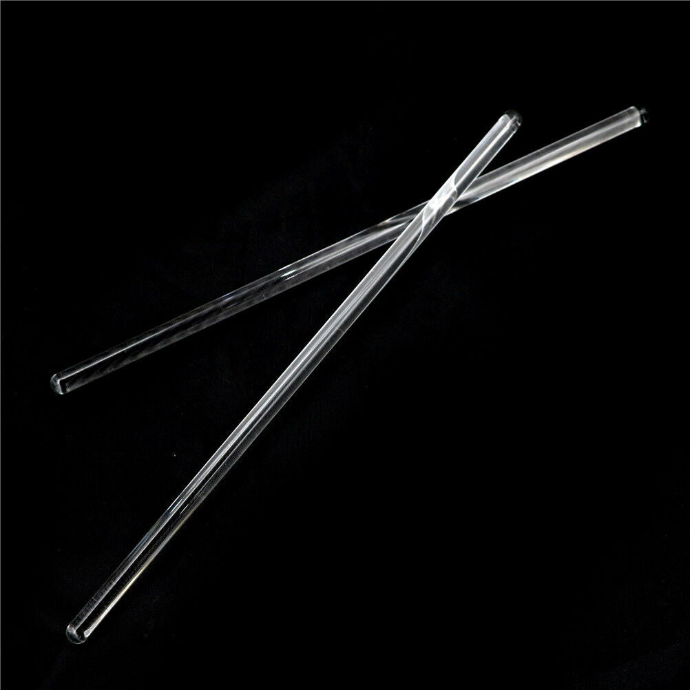 2pcs Lab Use Stir Glass Stirring Rod Laboratory Tool 6*200mm HbRMAU