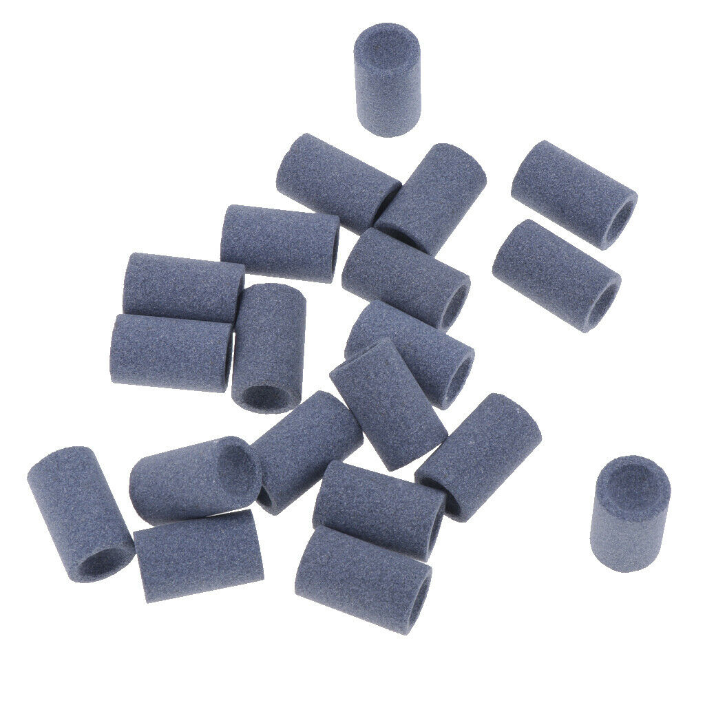 20Pcs Round Dart Points Sharpener Sharpening Sand Stone for Dart Steel Tips