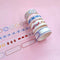 4 Rolls Daily Plan To-do List Washi Paper Tape DIY Scrapbooking Planner Stickers