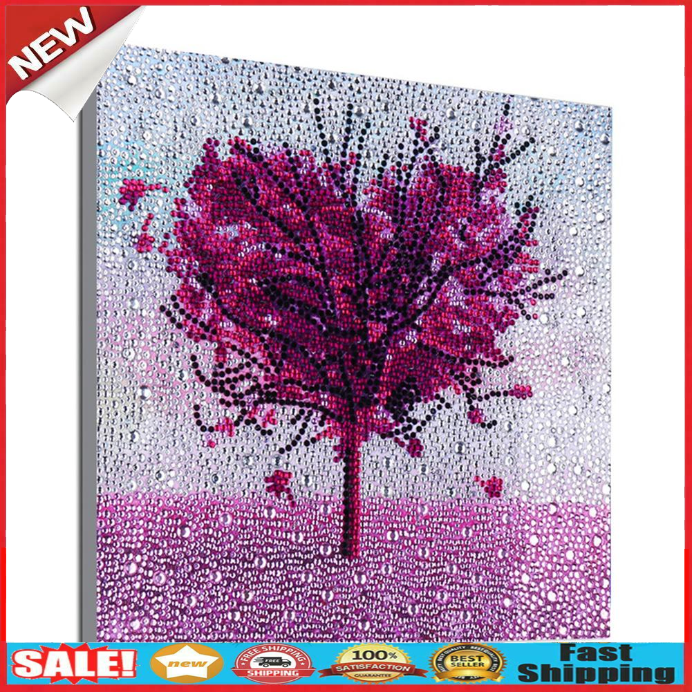 5D DIY Full Drill Special Shaped Diamond Painting Love Tree Cross Stitch @