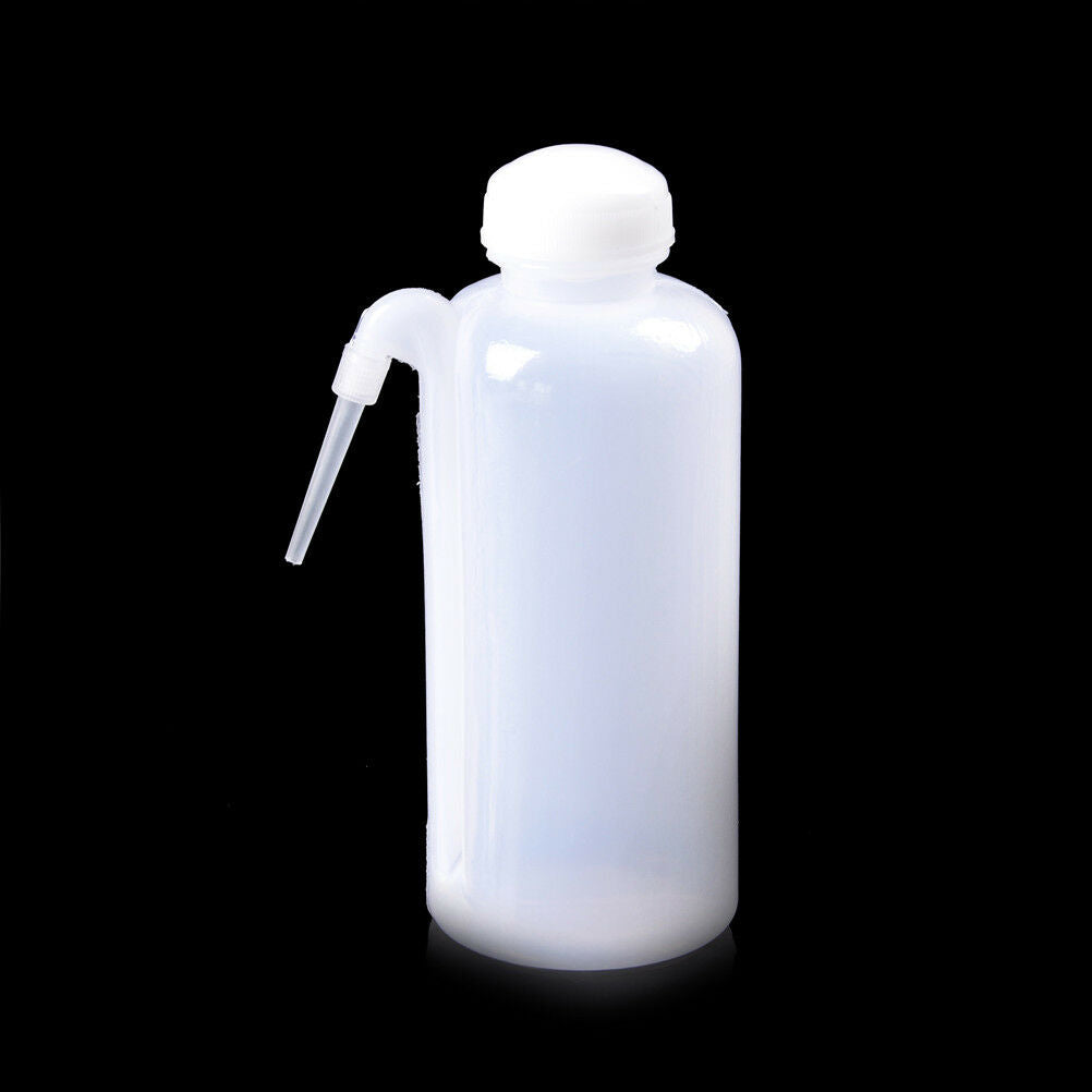 500ml Durable White Plastic Lab Bottle Squeeze Dispensing Bottl.l8
