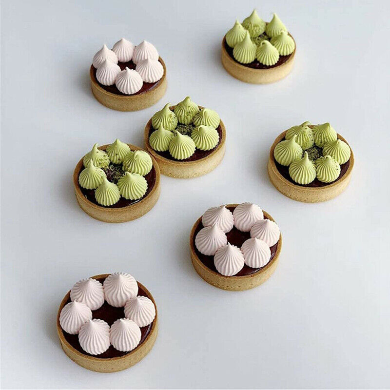 Round Perforated Stainless Round Tart-Ring Mousse Cake Ring Kitchen Tool 8cm HN