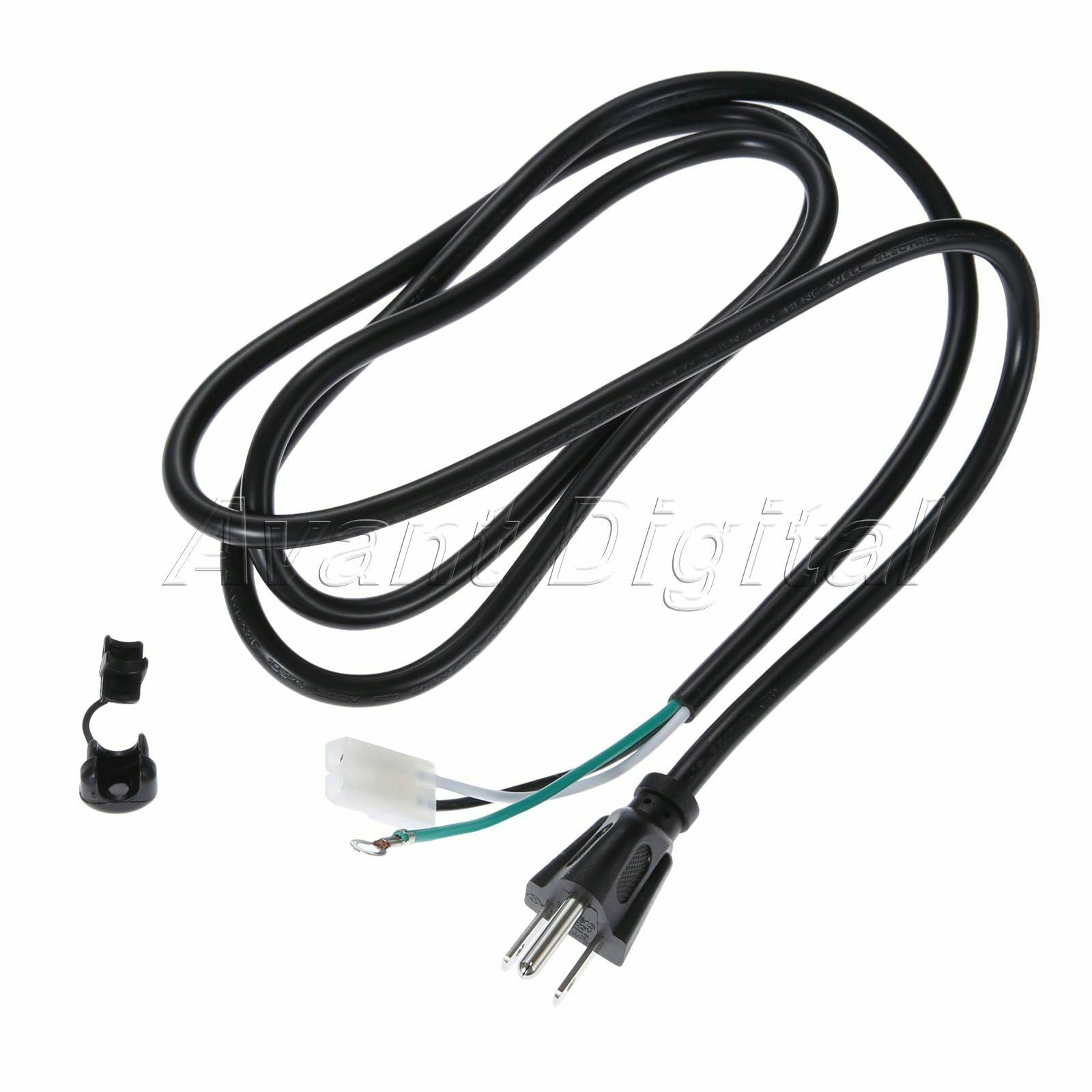 1Pc BBQ 6' 185cm Power Cord Parts Fit For Traeger/Pit Boss Pellet Smoker Grill