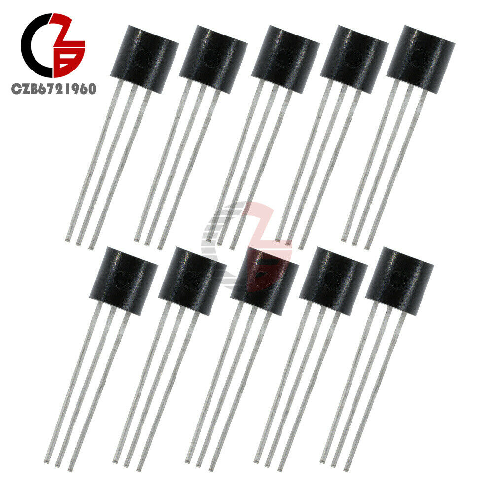 20PCS DALLAS 18B20 DS18B20 TO-92 Wire DIP-3 Digital Thermometer Temperature IC