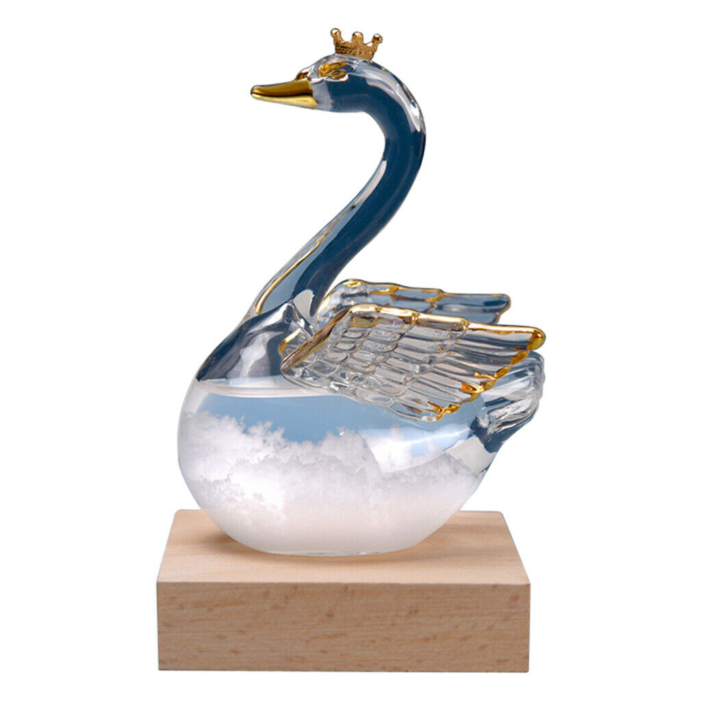 Desk Goose Storm Glass Bottle Weather Forecast Predictor Monitor Barometer