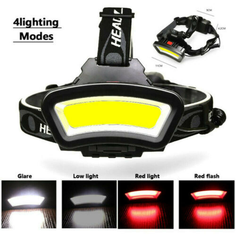 80000LM LED Headlamp Headlight Torch USB-Rechargeable Flashlight Work Light New