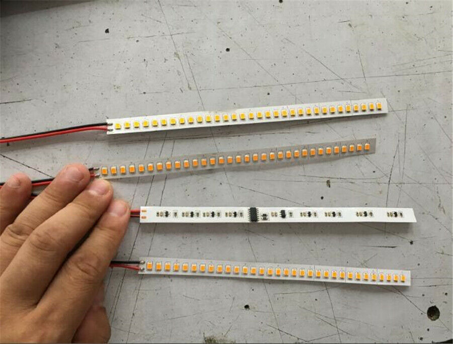 Pair 32 LED Amber 12V Car Rear Mirrors Flexible Flowing Turn Signal Light Strip