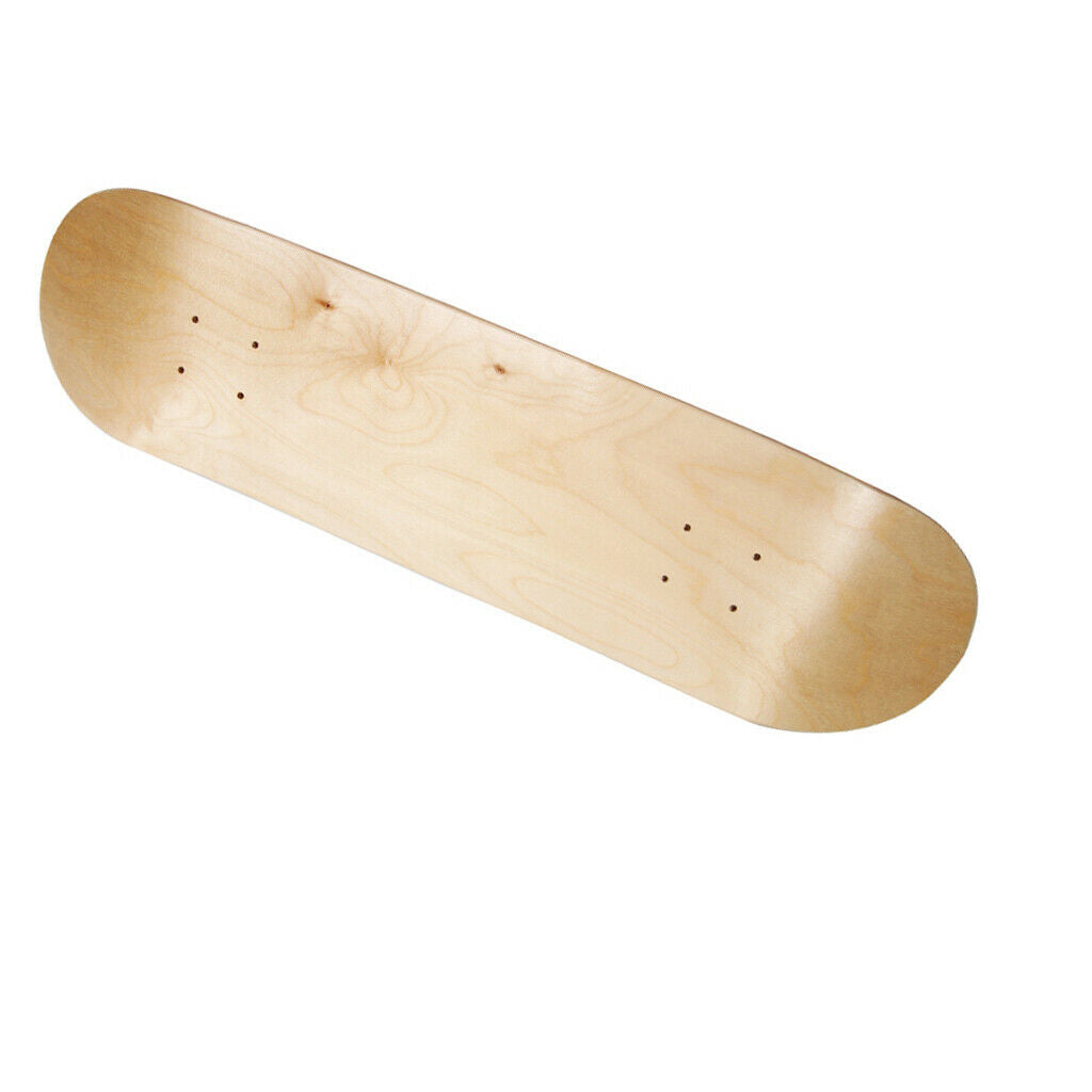 7Ply   Blank   Maple   8 . 0 "  Skateboard   Deck   Double   Concave   Longboard