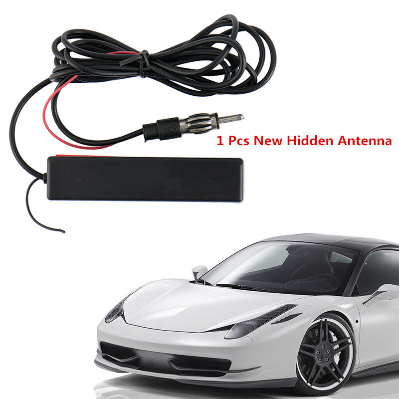 Universal Car Hidden Amplified Antenna Kit  Stereo Radio Car Truck ATV RV Boat