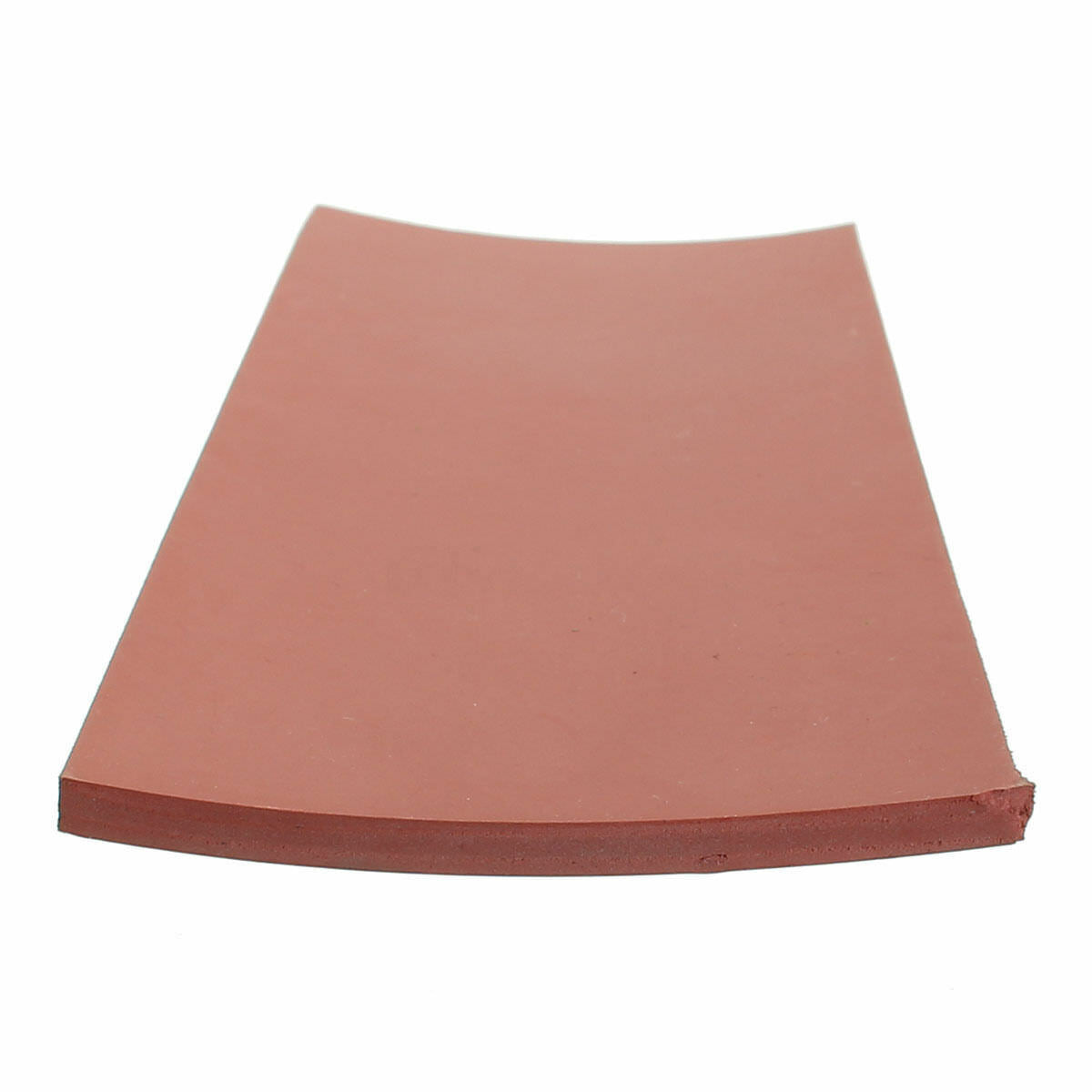 Silicon Rubber Sheet High Temp Solid Red Commercial Grade 8" x 3" -20° to 400° F