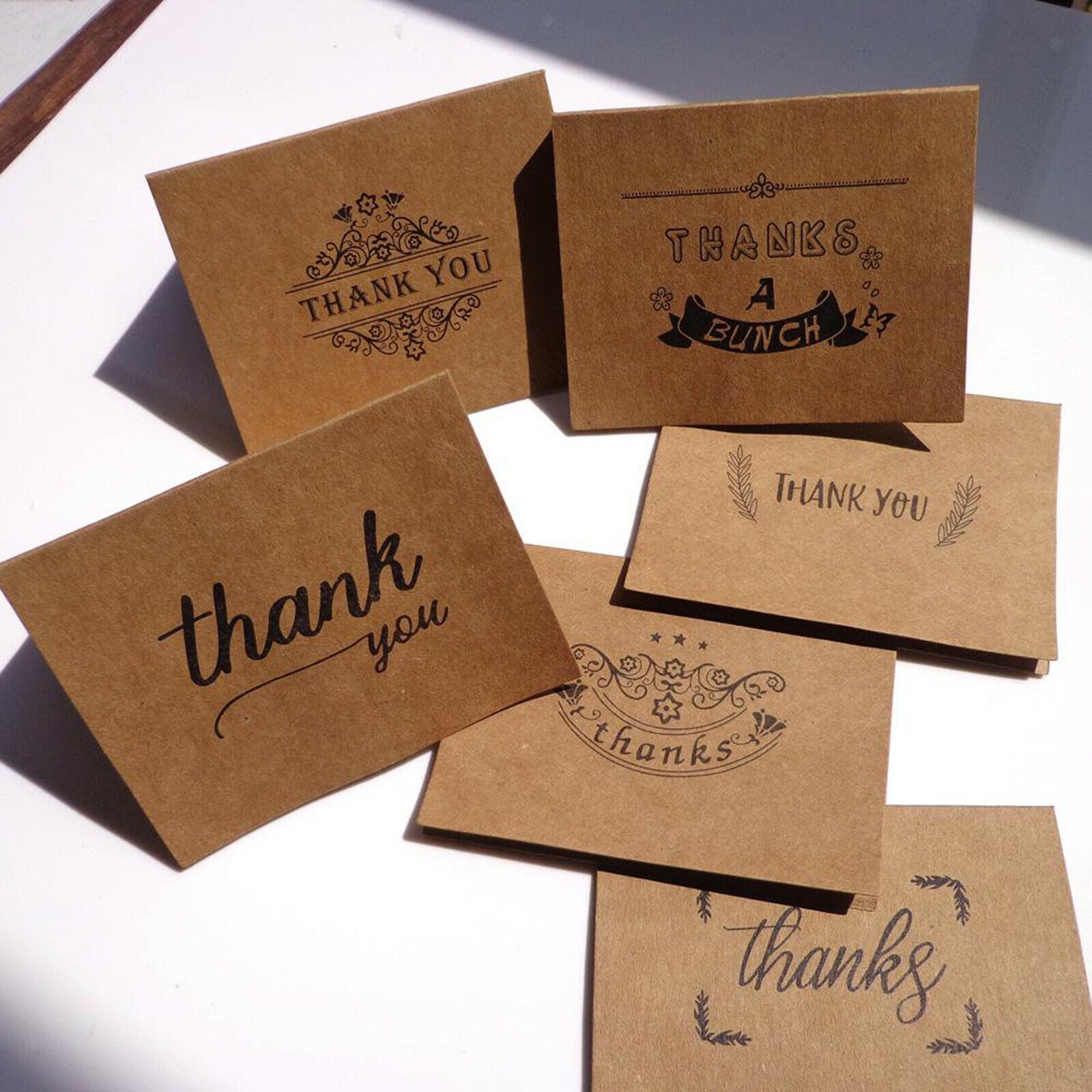 4 x 6 Inches Thank You Cards 6 Designs for Wedding DIY Cards Invitation