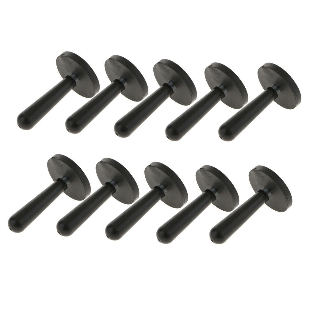 10pc Car Wrap Black Gripper Magnet Holder for Sign Vinyl, Crafts Sign making