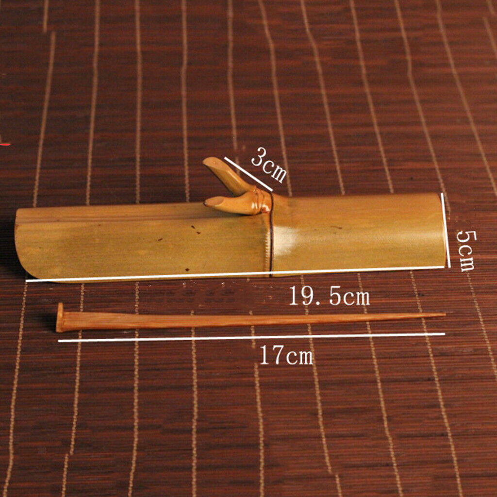 2pcs/set Bamboo Tea Scoop Tea Needle Teaware Tea Ceremony Accessory