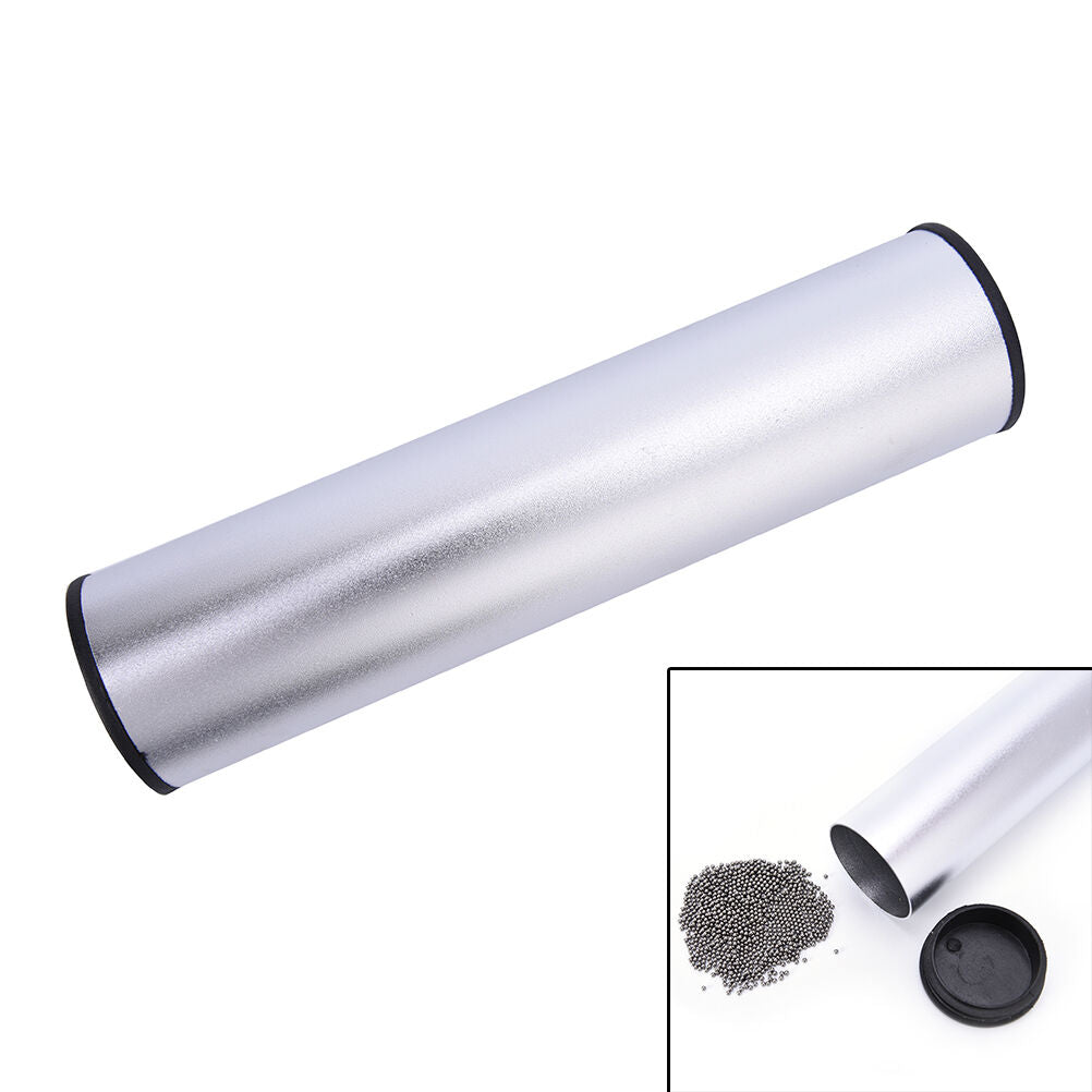 Stainless Steel Cylinder Sand Shaker Rhythm Musical Instrument Hand Percussion B