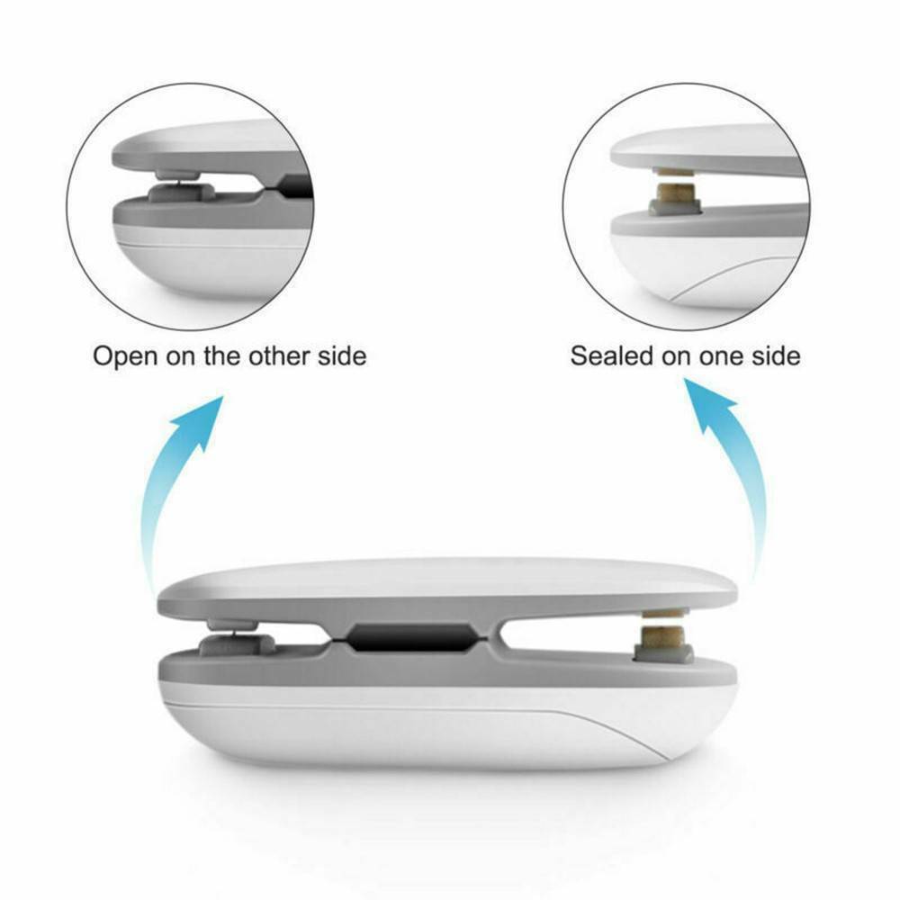 Portable Mini Heat Sealing Machine Household Plastic Bag ABS 2 In1 Cutter/Sealer