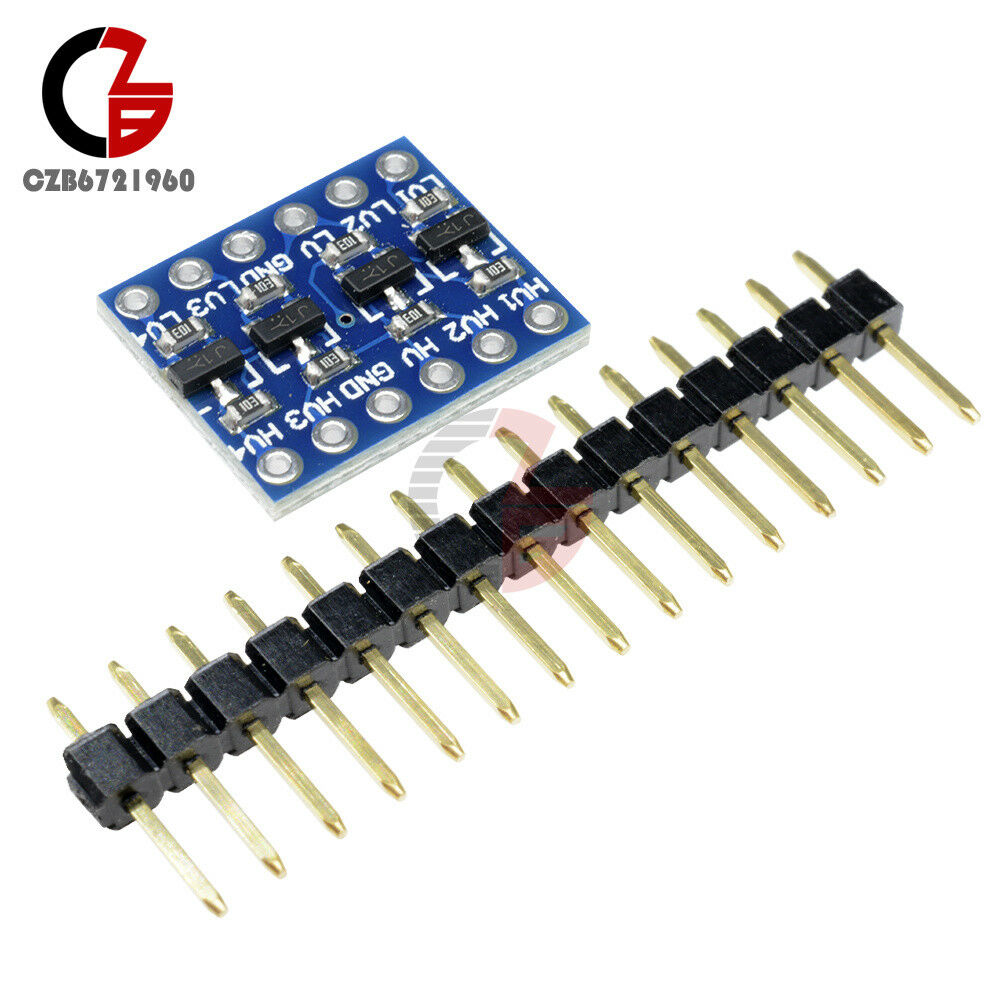 3Pcs IIC I2C Logic Level Converter Bi-Directional Module 5V to 3.3V fit Arduino