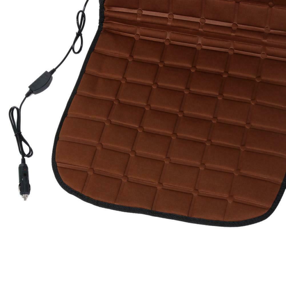 12V Universal Car Auto Heating Pad Cover Heated Warming Seat Cushion @