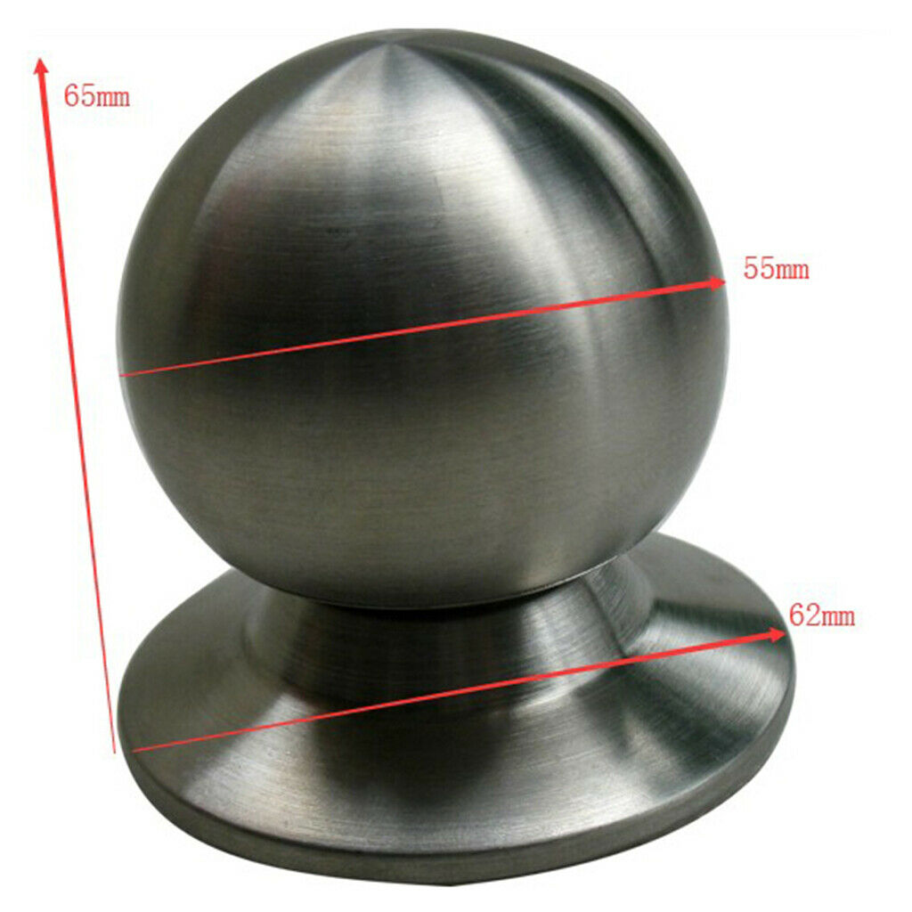Stainless Steel Door Handle Knob Bathroom Interior Door Knobs Paâ€‹ssage