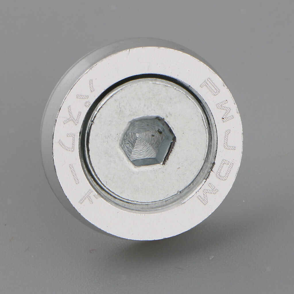 10pcs Sliver Aluminum Cup Head Screw Bolt Cone Washers Gaskets 6mm
