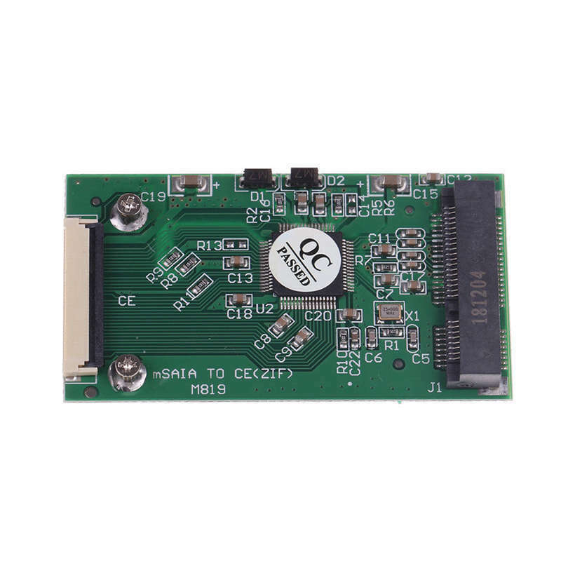 Mini Msata Pci-E 1.8 Inch Ssd To 40 Pin Zif Ce Cable Adapter Converter Card Y2C5