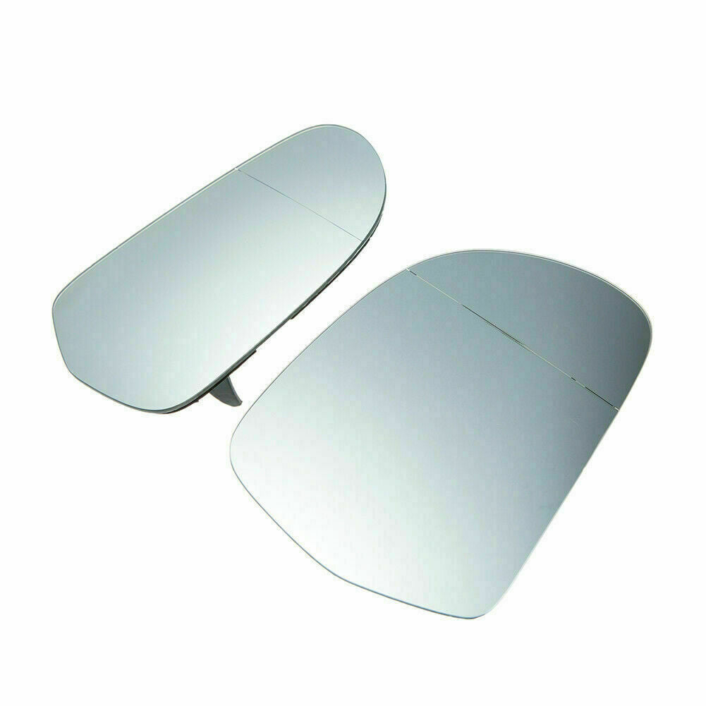Pair Heated Door Side Mirror Glass and Backing Plate Fits AUDI A4 S4 A5 S5 10-16