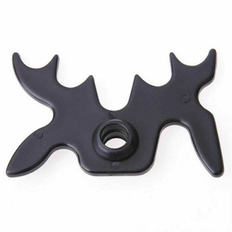 2pcs Head Pool Billiard Snooker Cue Stick Rest Bridge 9 Slip-On Spider Bat