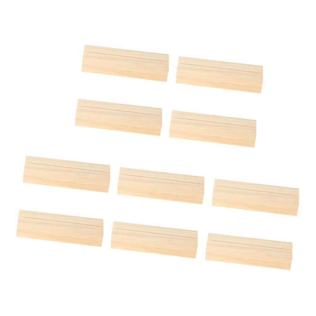 Wood Table Numbers Holder Wood Place Card Holder Party Wedding Table Name Card