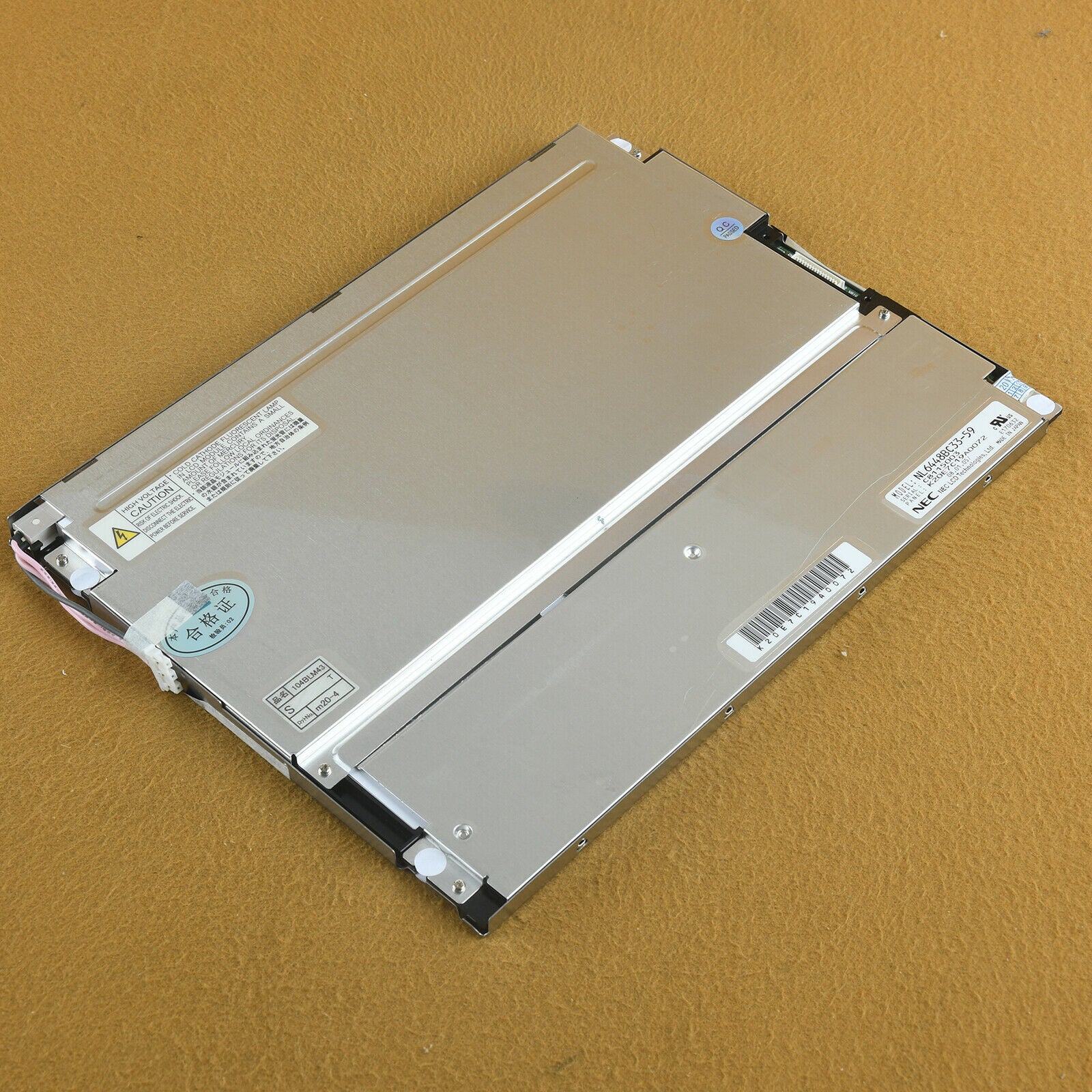 1PC Brand NEW NEC LCD Display 10.4 inch NL6448BC33-59 640*480 One year warranty